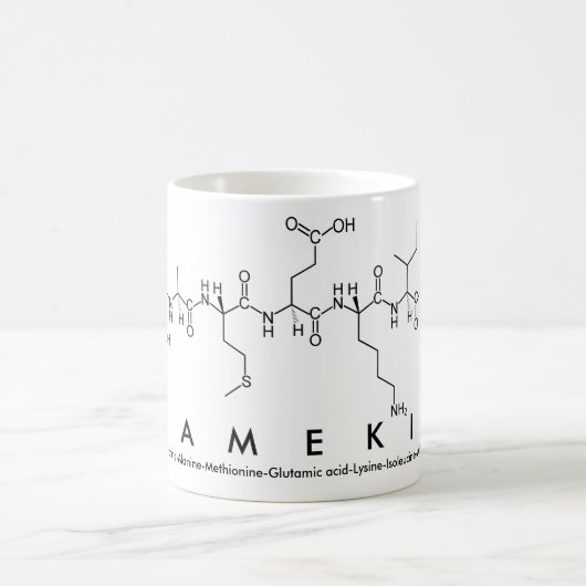 Tamekia peptide name mok (Center)