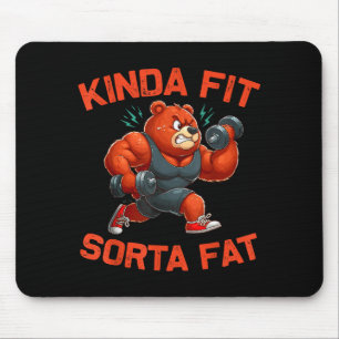 Tamelijk Fit Enigszins Dik Grappige Gym Beer Gewic Muismat