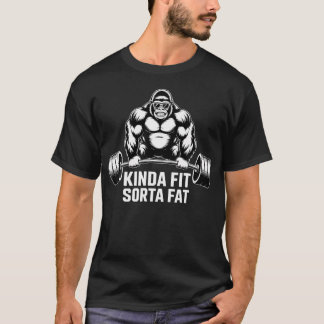 Tamelijk Fit Enigszins Dik Grappige Gym Gorillas W T-shirt
