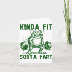 Tamelijk Fit Enigszins Scheidend Grappige Kikker D Kaart