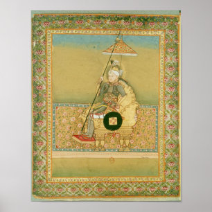 Tamerlane uit een album van portretten poster