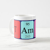 Tamica tasse de nom de table périodique (Devant gauche)