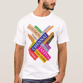 Tamilsteden in de wereld t-shirt