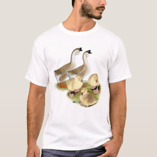 Tamme Afrikaanse Gans Familie T-shirt