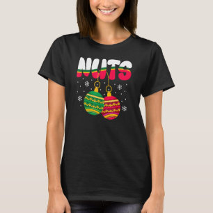 Tamme Kastanjes Overeenkomende Kastanjes Kerst Kop T-shirt