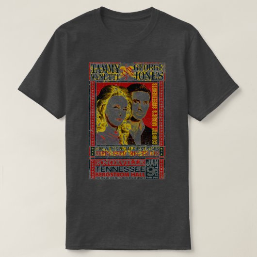 Tammy George Wynette Jones T-shirt (Design voorkant)