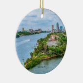 Tampa Bay, Florida Keramisch Ornament (Rechts)