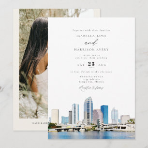 TAMPA BAY Florida reisbestemming Skyline Kaart