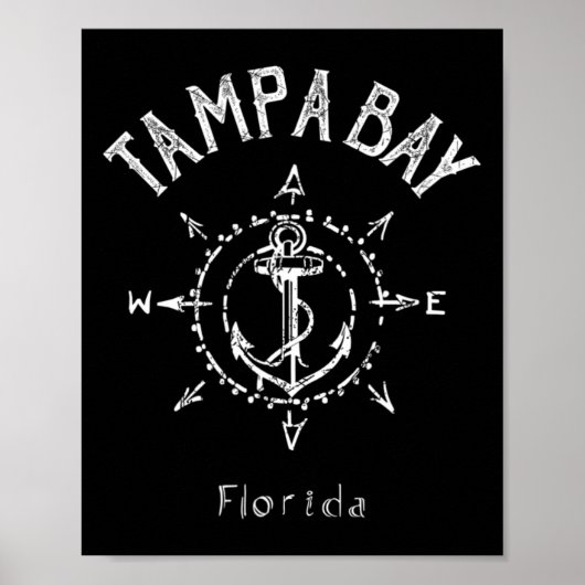 Tampa Bay Florida Sailing Poster (Voorkant)