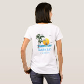 Tampa Bay Florida Sailing T-shirt (Achterkant volledig)