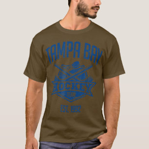 Tampa Bay Hockey Team de Bolts Vintage Florida Es T-shirt