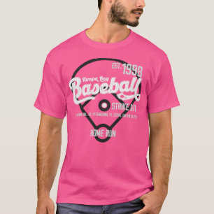 Tampa Bay Honkbal Est 1998 Honkbal Fan T-shirt