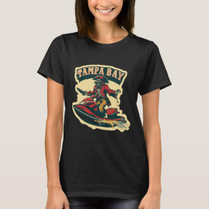 Tampa Bay Piraat Florida Jetski Varend Grappig Gas T-shirt
