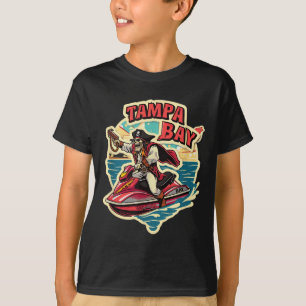 Tampa Bay Piraat Florida Jetski Varend Grappig Gas T-shirt