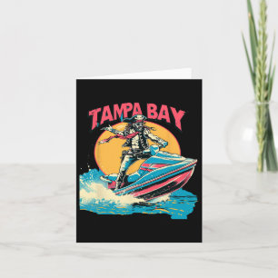 Tampa Bay Pirate Florida Jetski Boating Funny Gasp Kaart