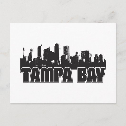 Tampa Bay Skyline Briefkaart (Voorkant)