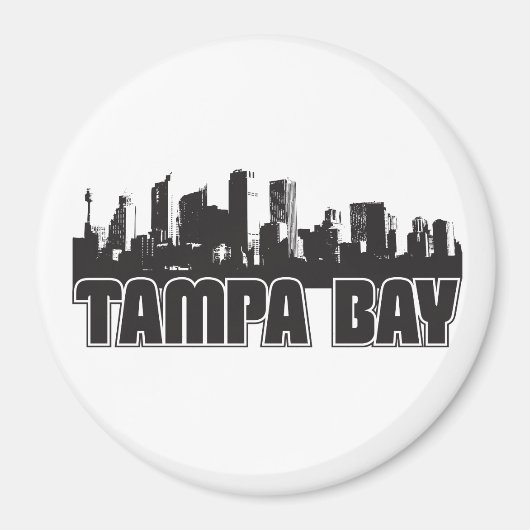 Tampa Bay Skyline Magneet (Voorkant)