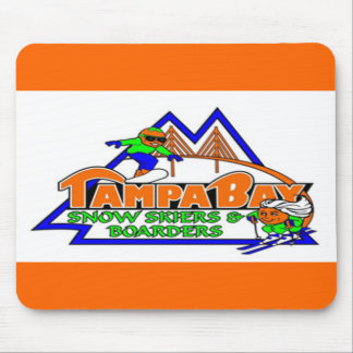 Tampa Bay Snow Skiers en Boarders Mousepad Muismat