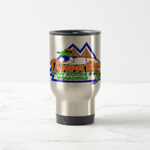 Tampa Bay Snow Skiers en Boarders Travel Mug Reisbeker