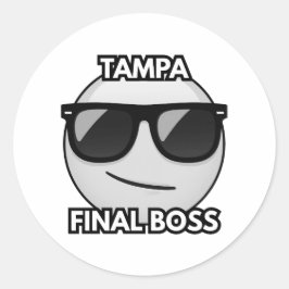 Tampa Eindbaas Cool Emoji Sticker