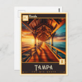 Tampa, Florida |  Briefkaart (Voorkant / Achterkant)