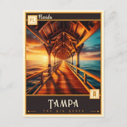 Tampa, Florida |  Briefkaart (Voorkant)
