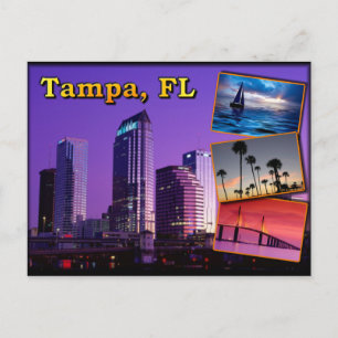 Tampa, Florida - de staat van de zon Briefkaart
