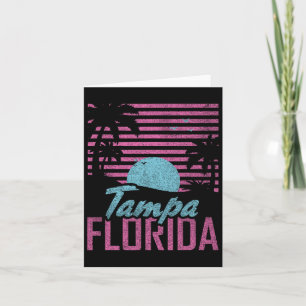 Tampa Florida FL Citrus State Miami Vibes Beach Va Kaart