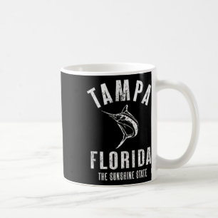 Tampa Florida Fl Retro Vintage Strand Voor En Ck Koffiemok