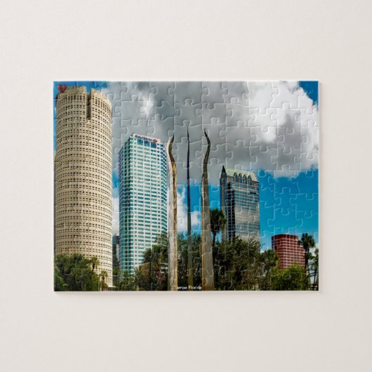 Tampa Florida Jigzaag Puzzle Legpuzzel (Horizontaal)