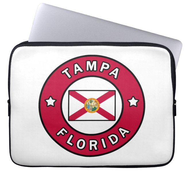 Tampa Florida Laptop Sleeve (Voorkant)
