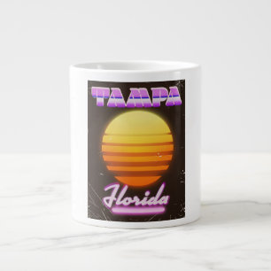 Tampa Florida reisposter van 80 jaar Jumbo Mok