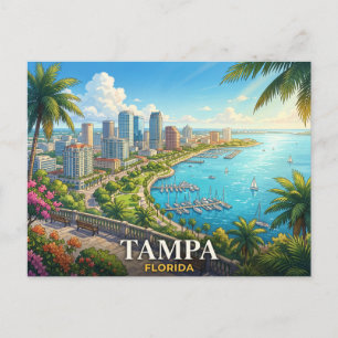 Tampa Florida reizen  Briefkaart