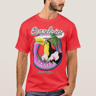 Tampa florida retro t-shirt