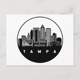 Tampa Florida Skyline Briefkaart