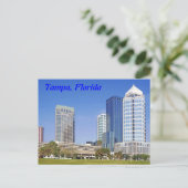 Tampa, Florida skyline Briefkaart (Staand voorkant)