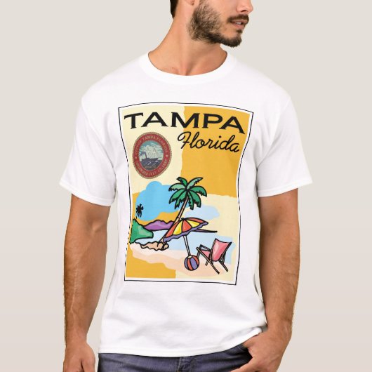 Tampa Florida T-shirt (Voorkant)
