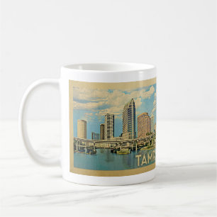 Tampa Florida Vintage Travel Koffiemok