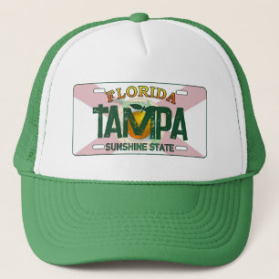 Tampa Florida vlag licentie bord pet
