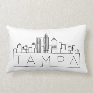 Tampa, Floride Coussin Skyline Lumbar