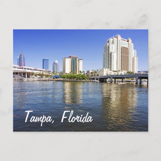 Tampa from Harbour Island Briefkaart (Voorkant)