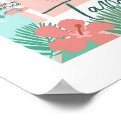 Tampa Map Print, 18 "x24" Poster (Hoek)