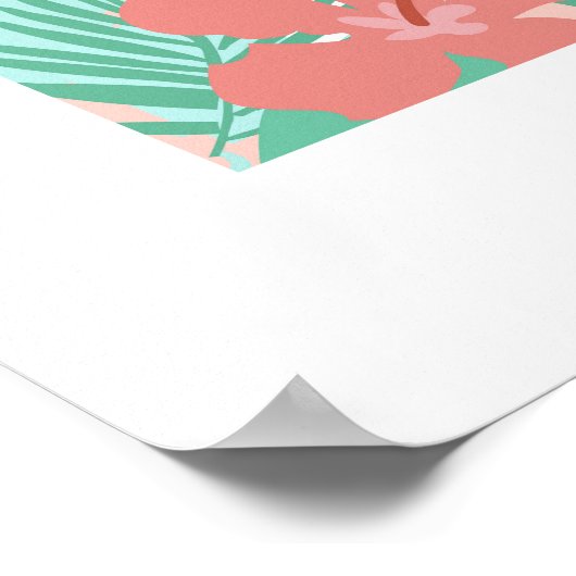 Tampa Map Print, 30 "x40" Poster (Hoek)