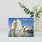 Tampa, Marriott, Waterside, Hotel & Marina Briefkaart (Staand voorkant)