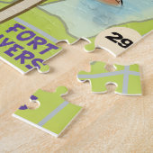 Tampa Orlando Florida Fun Map Legpuzzel (Zijkant)