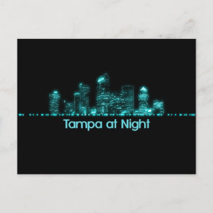 Tampa Skyline Briefkaart