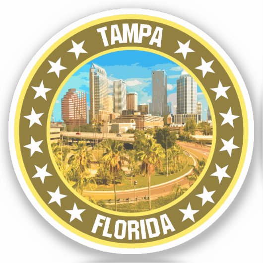 Tampa Sticker (Voorkant)