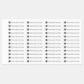 Tamper-proof Seal With Logo Product Security Lid Labels (Vel)