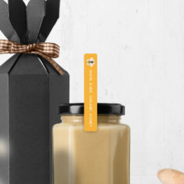 Tamperdichte zegel met deksel van de Logo Honey Ja Labels
