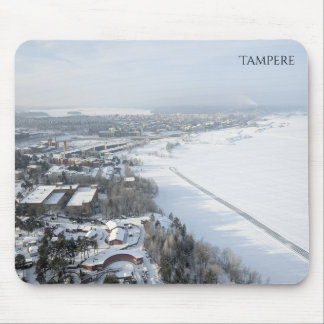 Tampere in de Winter Muismat